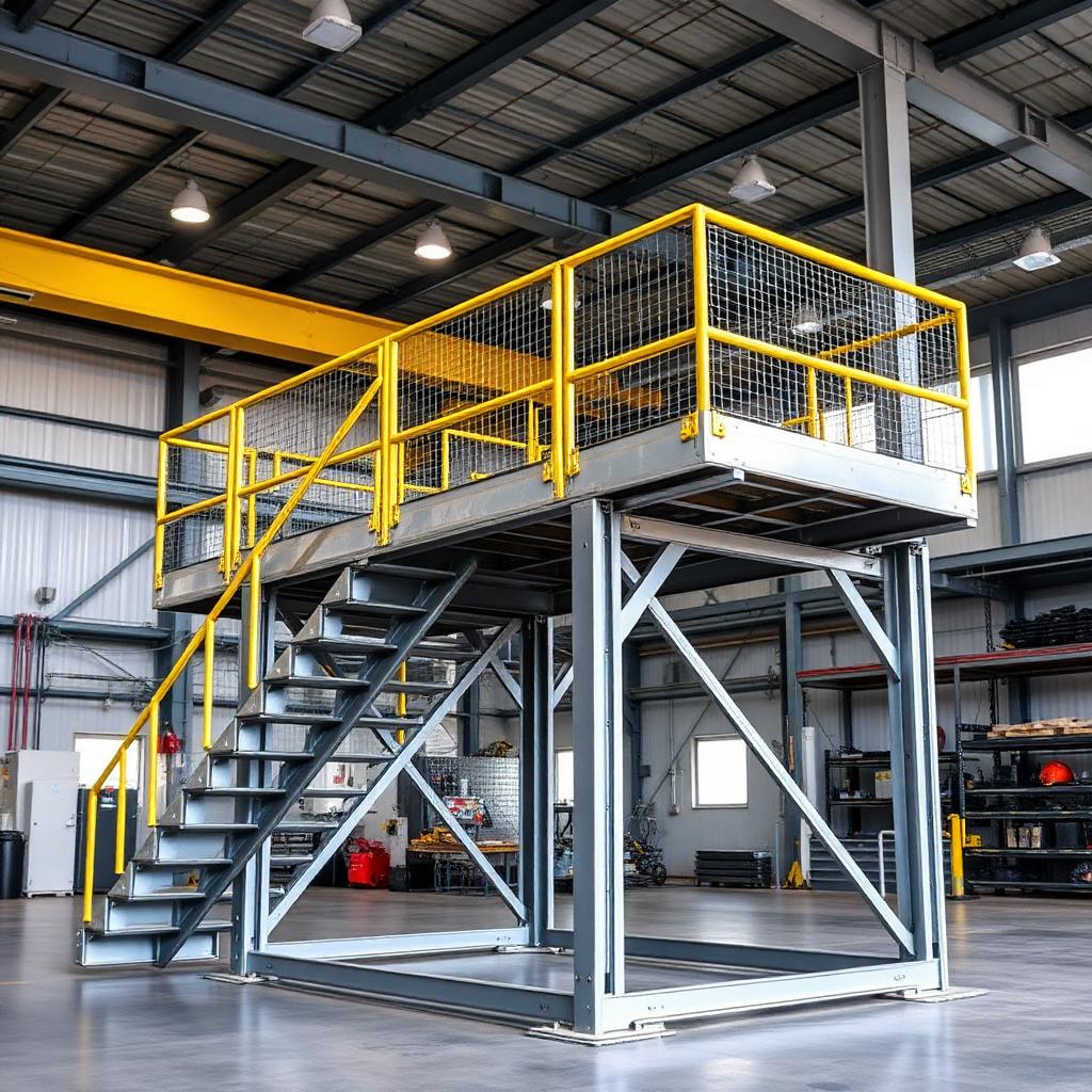 Plataformas e Escadas