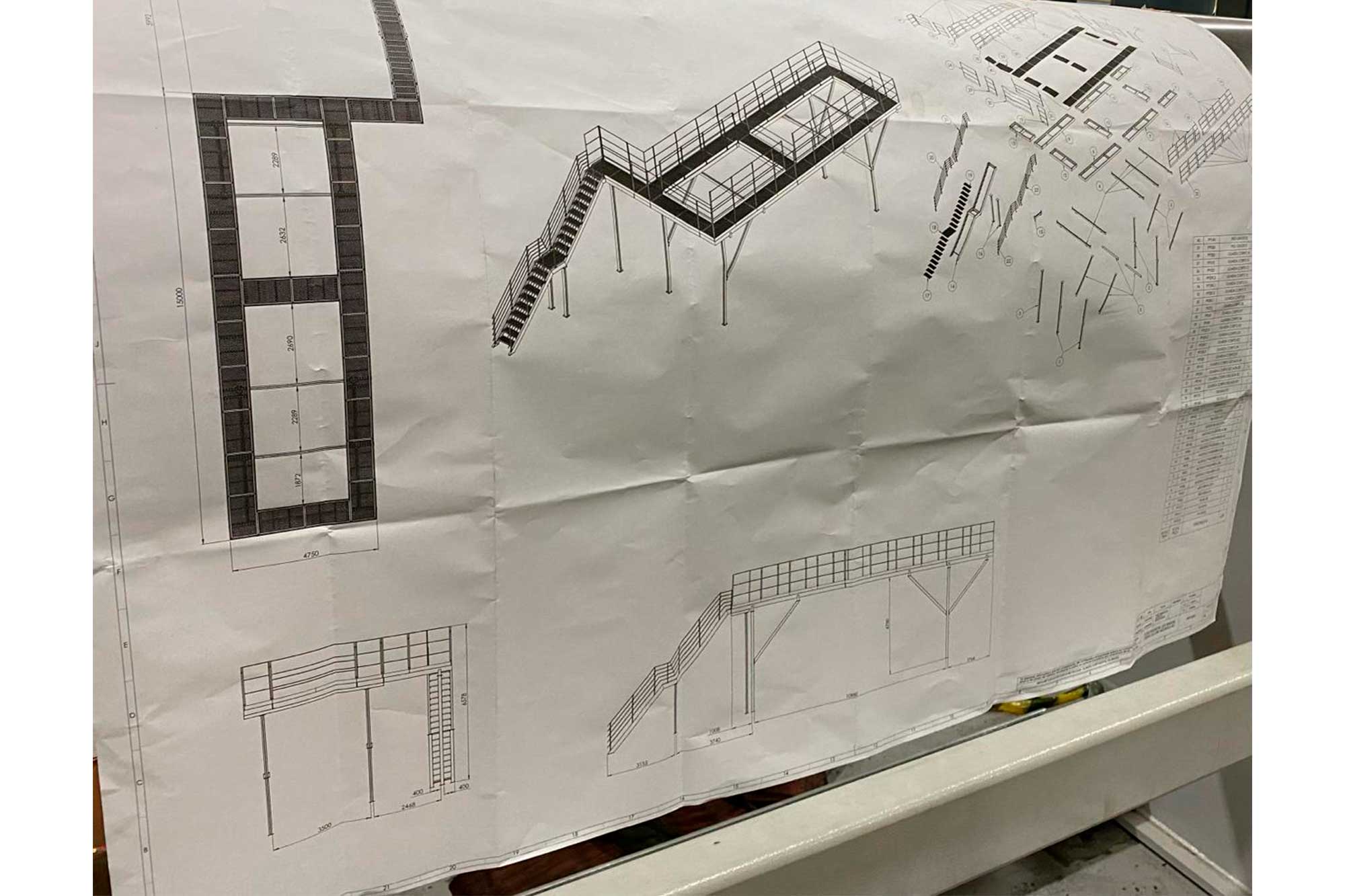 PROJETO - FABRICAÇÃO - MONTAGEM